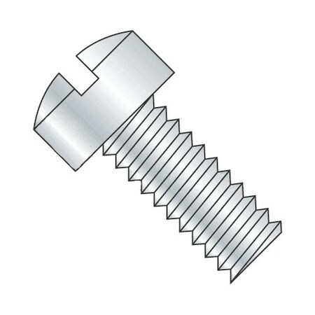 Newport Fasteners #6-32 x 3/4 in Slotted Fillister Machine Screw, Zinc Plated Steel, 12000 PK 313273-12000